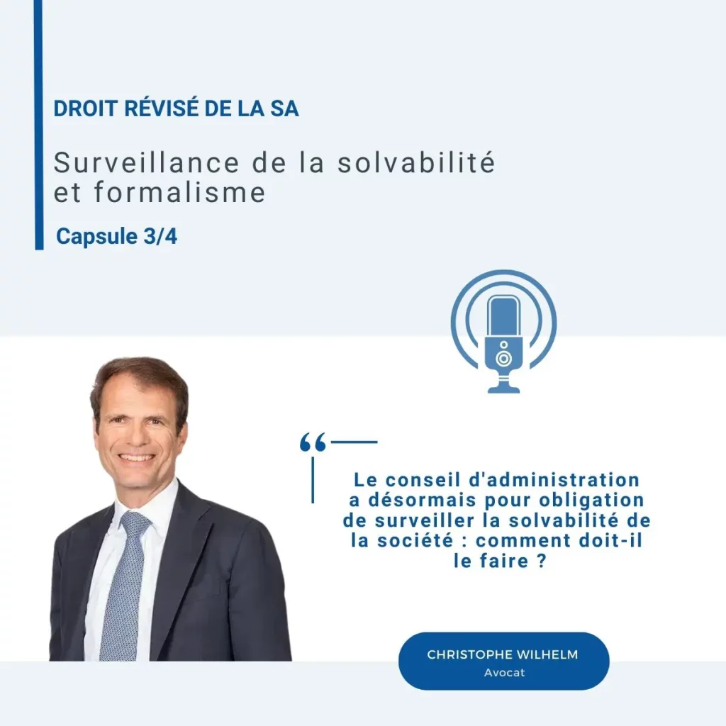 Capsule sur la surveillance de la solvabilité et le formalisme