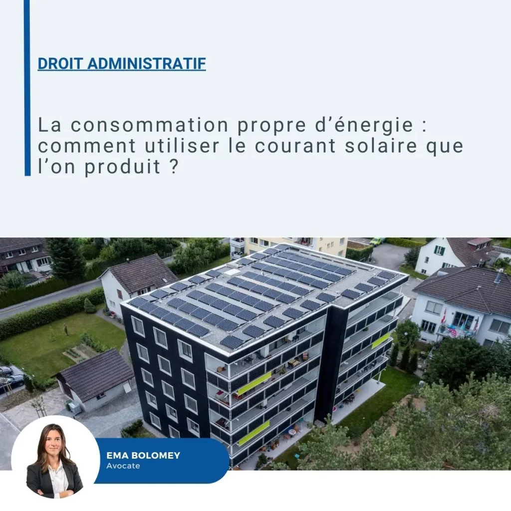 Visuel sur l'autoconsommation d'énergie solaire