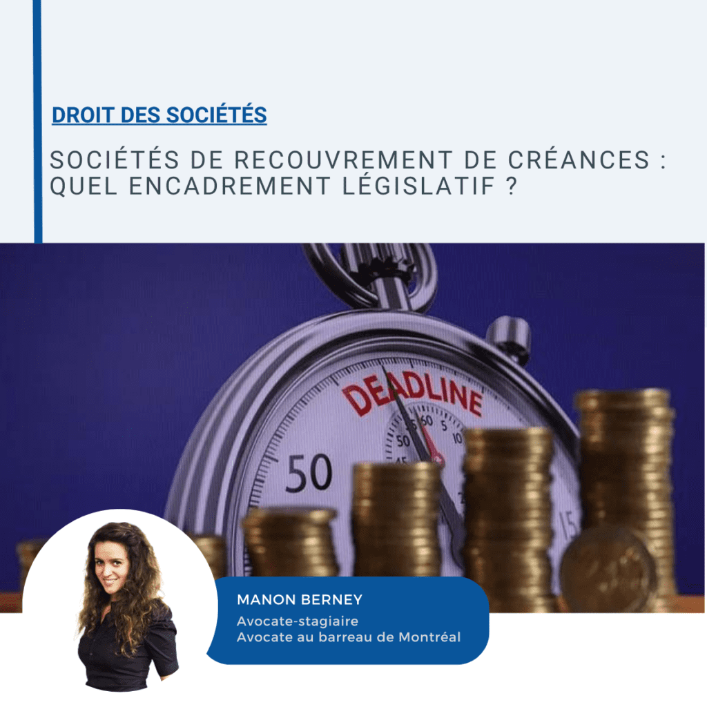 Visuel d?article sur les soci?t?s de recouvrement de cr?ances