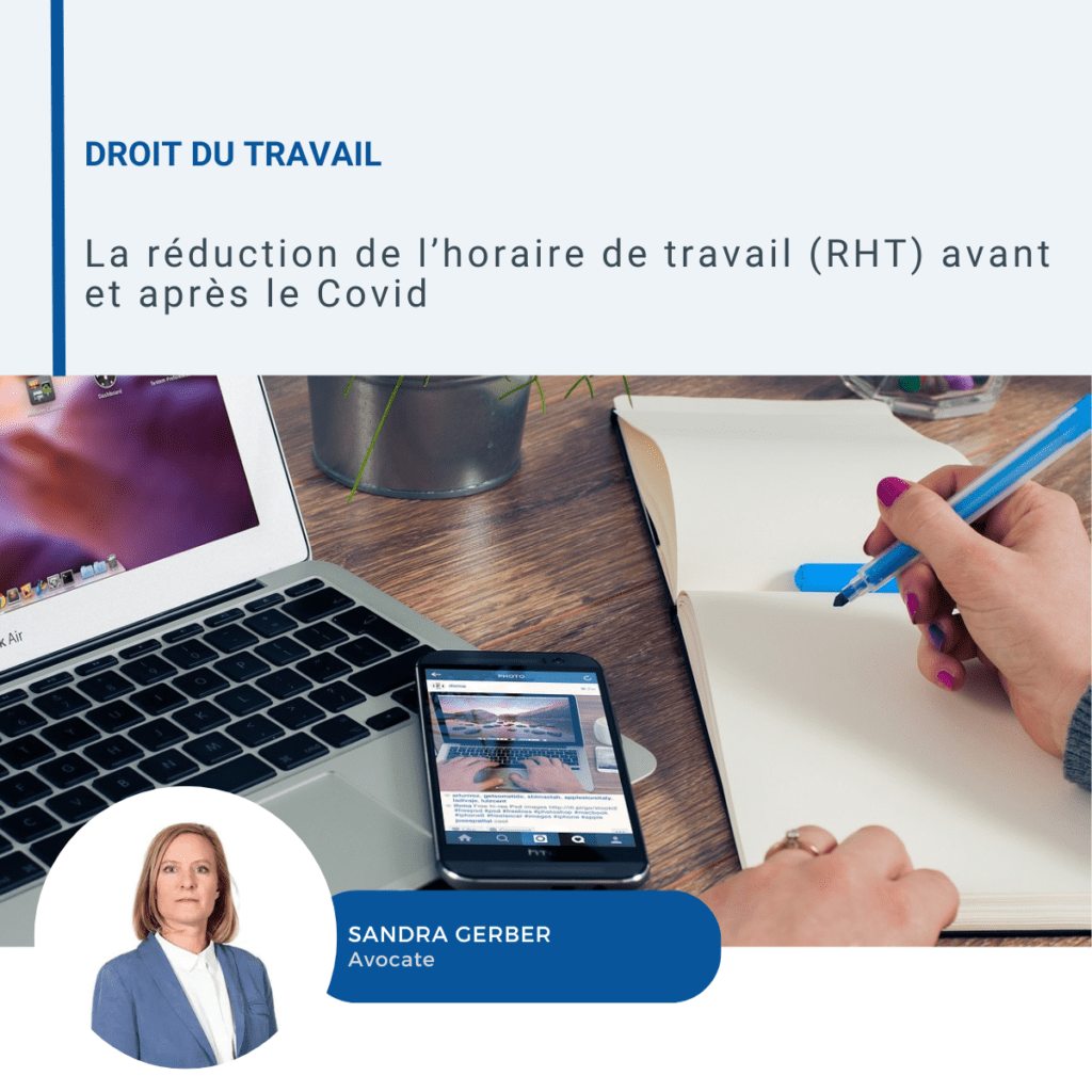 Visuel d?article sur la r?duction de l?horaire de travail avant et apr?s le Covid